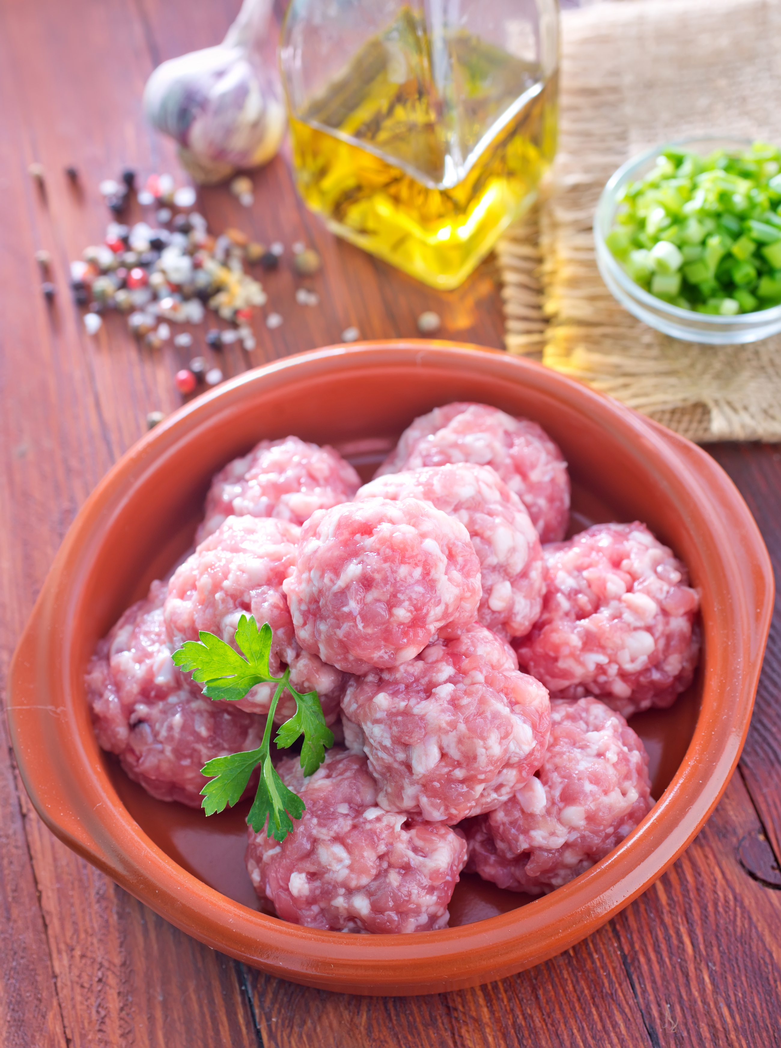 گوشت چرخ کرده ممتاز مخلوط گوسفندی با گوساله
